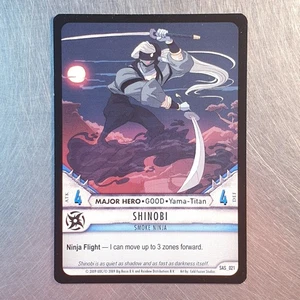 Tarjeta Upper Deck Huntik TCG 2009 #SAS_021 **Shinobi - Imagen 1 de 2