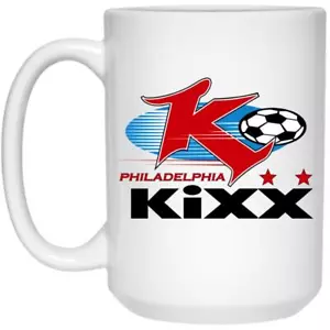 Taza Philadelphia Kixx 15 oz. Cerámica brillante | Equipo de fútbol MISL - Imagen 1 de 5