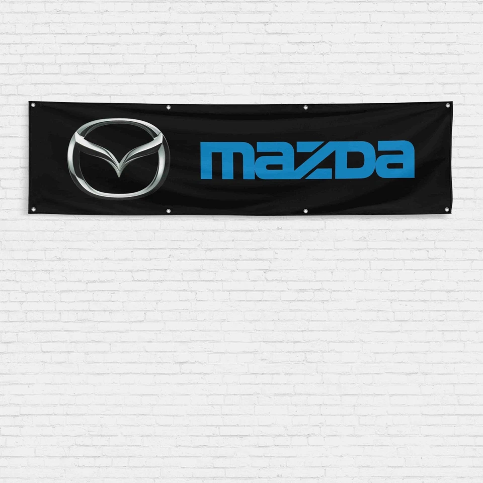 Баннер Miata Speed RX7 RX8 с поворотным флагом для Mazda Car Enthusiast 2x8 футов JDM - Изображение 1 из 1
