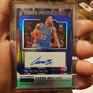 2023-24 Panini Recon - True Potential Signatures Blue CAS Cason Wallace /49 - Picture 1 of 3