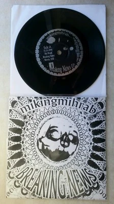 MIKINGMIHRAB Breaking News 7" | us import ep | 2008 Indie Rock Philadelphia, PA - Bild 1 von 2