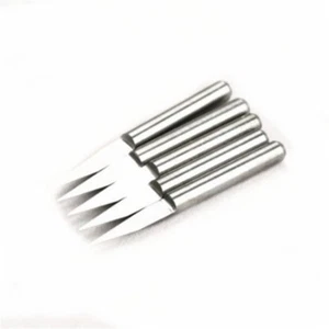 10x Carbide PCB 10 Degree 0.1mm Engraving Bits CNC Router Tool V-shape - Picture 1 of 10