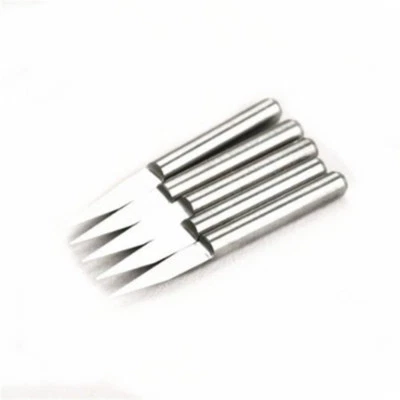 10x Carbide PCB 10 Degree 0.1mm Engraving Bits CNC Router Tool V-shape - Image 1 of 4