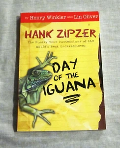 HANK ZIPZER DAY OF THE IGUANA BY HENRY WINKLER AND LIN OLIVER - Picture 1 of 3