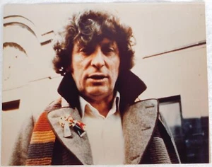 Vintage 1980's Doctor Who Tom Baker TV Show Publicity Press Photos 8 x 10 - Picture 1 of 2