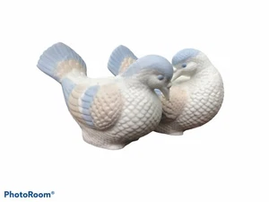 Französische Porzellan Liebesvogel Taube Figuren Made in France - Paar - Bild 1 von 6