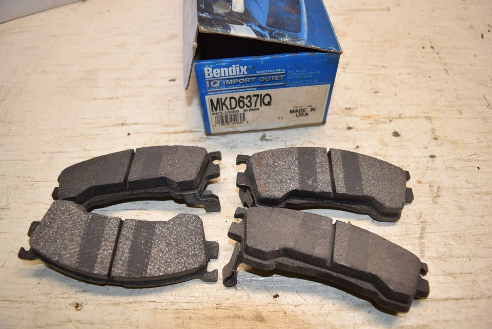 Pastillas de freno de disco Bendix IQ MKD637IQ - C96 Foto 1 de 3