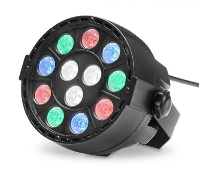 Luce Discoteca Luci Effetti RGBW Strobo PAR LED Smart Faro DMX Programmabile - Immagine 1 di 4