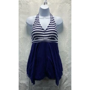American Trends Badeanzüge Bauchkontrolle Damen Mesh Badekleid Einteiler Schwimmen - Bild 1 von 13