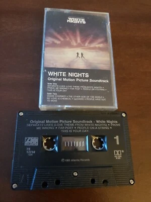 WHITE NIGHTS Cassette Tape  - Image 1 of 2