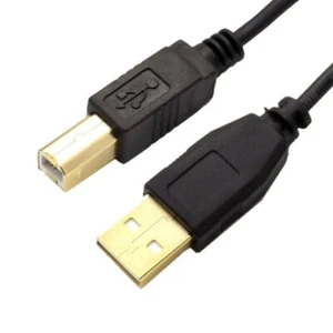 Cavo USB 2.0 USB-A USB-B 1.80M Stampante Scanner 453030300170R05 Nero NUOVO - Zdjęcie 1 z 1