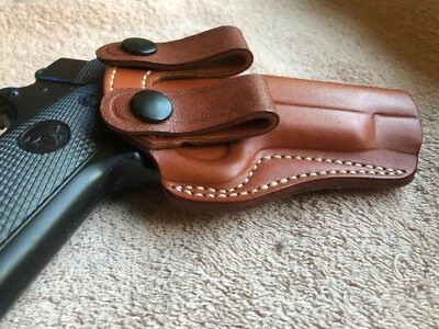 Leather IWB Holster for COLT Commander 1911 4.25” / KIMBER 4.25” (# 7391 BRN)