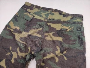 Vtg Pointer Brand Camo Pants Men 44x29 (Tag 48) Outdoor Hunting Work Heavy Duty - Picture 1 of 16