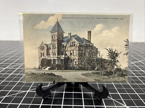 Antica cartolina RPO 1909 Redfield SD scuola debole di mentalità (asilo folle?) - Foto 1 di 13