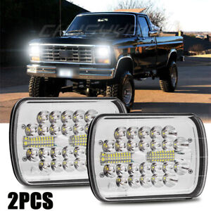 2pc 150W 7x6" Led DOT Headlights Hi/Lo Beam for For STERLING TRUCK A9500 LT9500