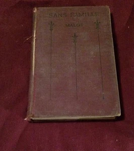 Sans Famille by Hector Malot ~ HB 1917 with Notes & Conversations  - Picture 1 of 5