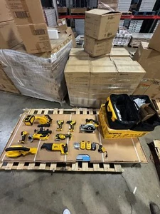 DEWALT 20V Max 10-Tool Combo Kit w/ 2 Batteries, Charger & 2 Bags - Picture 1 of 3