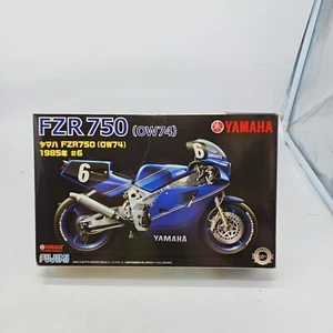 Fujimi 1/12 YAMAHA FZR750 Racing Bike Plastic Model Kit Bike12 141428 New Opened - Picture 1 of 19