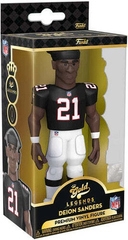 Deion Sanders Atlanta Falcons Funko Gold Legends Vinyl Figure NFL Cover