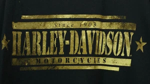 Harley Davidson L Black Gold Design Henderson Nevada Since 1903 - Picture 1 of 5