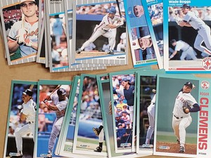 1987 1989 1992 FLEER BASEBALL TRADING CARDS  YOU PICK