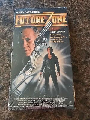 BRAND NEW Future Zone (VHS; 1990) David Carradine RARE Sealed OOP - Image 1 of 4