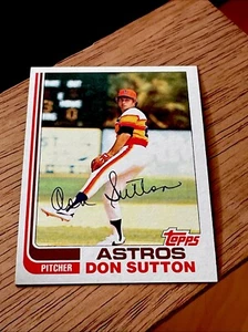 1982 Topps - #305 Don Sutton - Picture 1 of 2