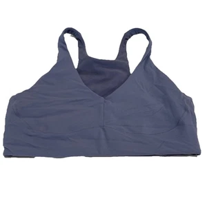 STORI. Racerback Sports Bra Sz Small? 6? Blue/purple Workout Athletic Exercise - Picture 1 of 5