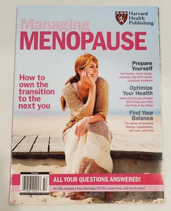 MANAGING MENOPAUSE 2025 Magazine HARVARD HEALTH PUBLISHING Preparation Balance - Bild 1 von 2