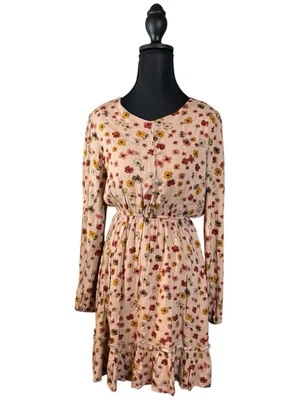 Vestido de manga larga con botones floral Hayden XL $55 para niñas nuevo con etiquetas Foto 1 de 4