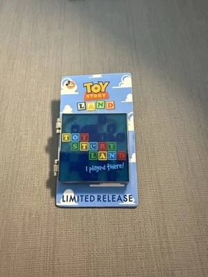 Disney Parks Toy Story Land I Played There Opening Day Pin Annual Passholder NEW - Image 1 of 2