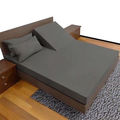 Lençol TOP Split King Royal Collection 1900 algodão egípcio bambu qualidade... - Imagem 1 de 4