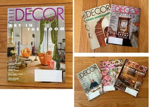 ELLE DECOR Magazine - November 2024 - Summer 2025 - Lot of 6 - Like New - Imagen 1 de 11
