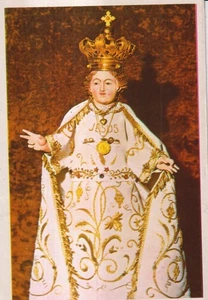 Santino Gesù Bambino Con Preghiera Triduo A Gesù Bambino Per Impartire La Grazia - Picture 1 of 1