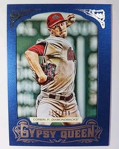 2014 Topps Gypsy Queen Enmarcado Azul #298 Patrick Corbin - 357/499 - D-backs - Imagen 1 de 2
