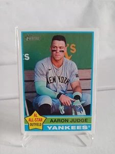 2025 Topps Heritage Aaron Judge AL All Star Image Variation #3 - Picture 1 of 2