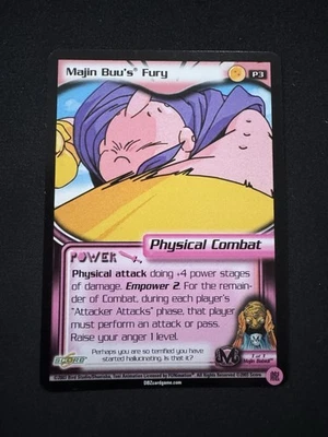 Majin Buu’s Fury P3 Non Foil Buu Saga Dragonball Z Score Promo Limited - Image 1 of 2
