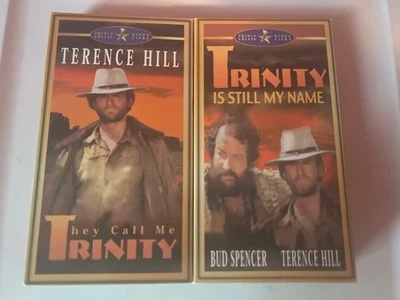 Terence Hill 2 VHS Lot!  They Call Me Trinity & Is Still My Name  Bud Spencer - Image 1 of 4