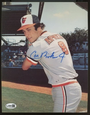 Cal Ripken Jr. Signed Autographed 8x10 Photo JSA *376 - Image 1 of 2