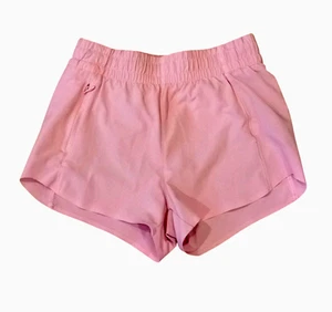 ATHLETA GIRL Pink Athletic Heart of the Hustle 2.5" Running Shorts Size 7 - Picture 1 of 4