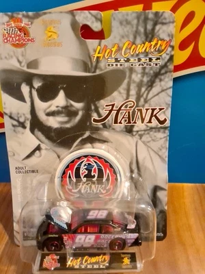 1:64 1999 Racing Champions Hot Country Steel #98 Hank Williams Jr 27 🔥A10 Foto 1 de 4