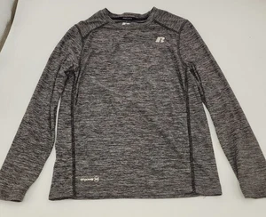 Boys Russell Shirt Gray Size M /8 - Picture 1 of 3
