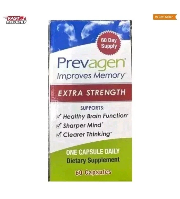 Preva-gen Extra Strength 20mg Capsules - 60 Count Seald free shipping Exp 2/2027 - Image 1 of 1