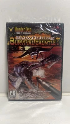 Hunter Dan - Bowfishing Survival Gauntlet (PC, 2004) NWT Sealed - Win 98, ME, XP - Image 1 of 3