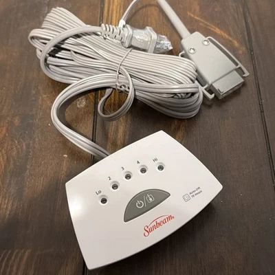 NUEVO Holmes / Sunbeam A02-TC-05U1 180w Estilo Y85 Cable Manta Eléctrica 3 Puntas Foto 1 de 3