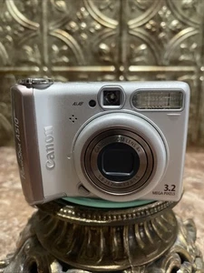 Canon PowerShot A510 Digital Camera Only Doesn't Power Up -For Parts Or Repair - Picture 1 of 10