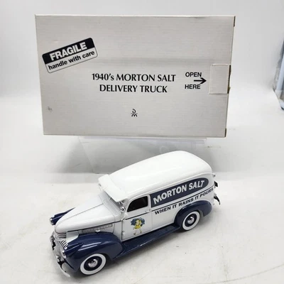 Danbury Mint 1:24 1940's Morton Salt Delivery Truck No Title **READ DESCRIPTION* - Image 1 of 4