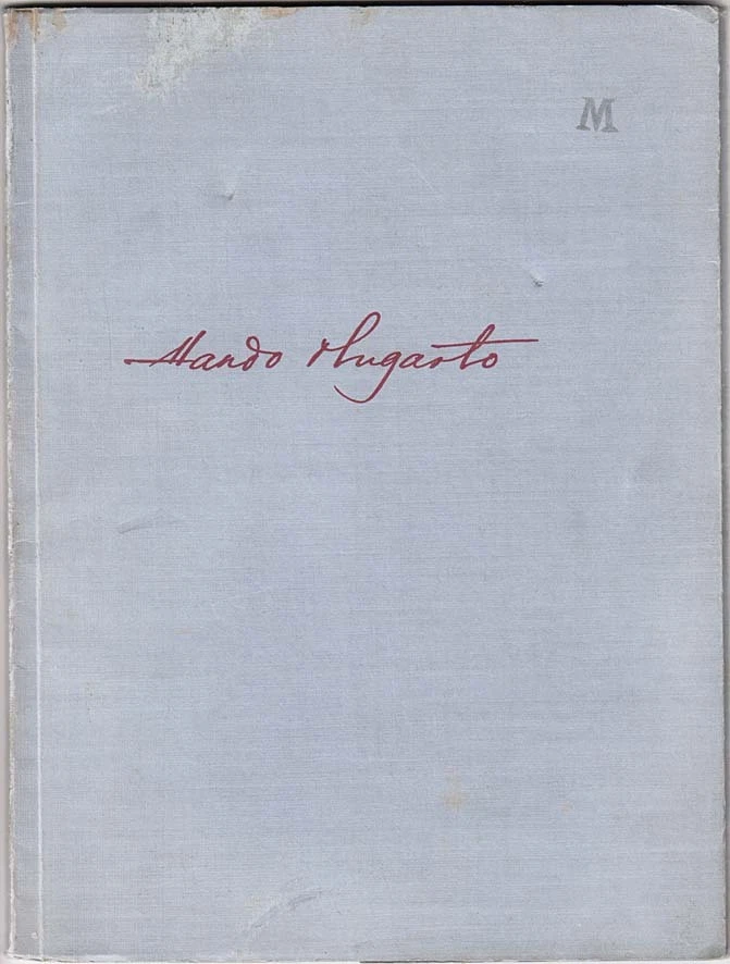 Hando MUGASTO Art EXHIBITION CATALOG Numbered Copy No.23 ESTONIA 1937 150 COPIES - Image 1 of 1