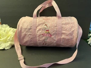 American Ballet Theatre Spotlights Dance Shoe Bag Pink/White Polka Dots - Picture 1 of 2