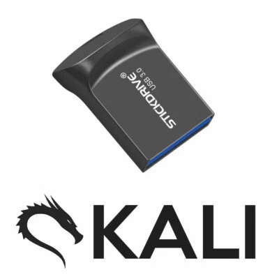 Kali Linux - 32 Gb USB 3 Drive - Everything  11GB of files -  Live Boot OS - 64x - Image 1 of 4